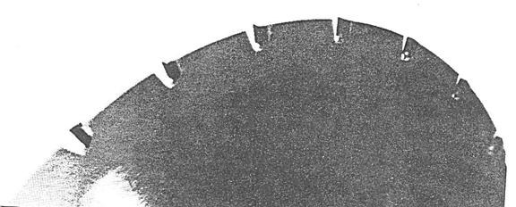 Controlled Chip Metal Style Saw Blade