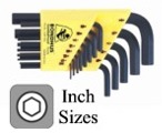 Inch Hex L-Key Sets