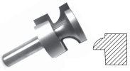 Recessed Door Edge Router Bit Profile